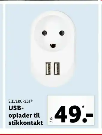Usb oplader til stikkontakt
