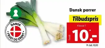 Let-Køb Dansk porrer tilbud