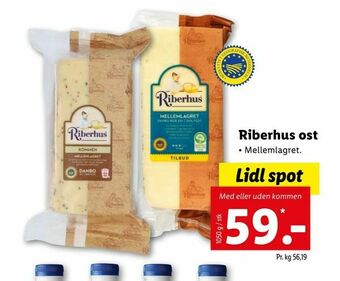 Let-Køb Riberhus ost tilbud
