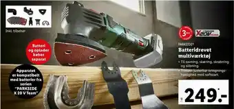 Batteridrevet multiværktøj