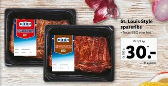 St. Louis Style spareribs