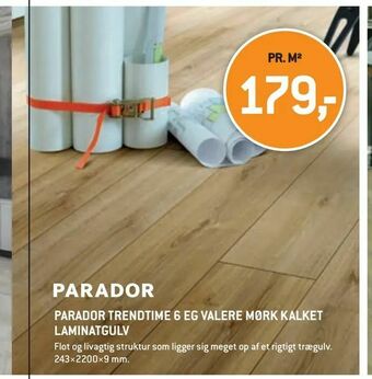 XL-BYG Parador trendtime 6 eg valere mørk kalket laminatgulv tilbud