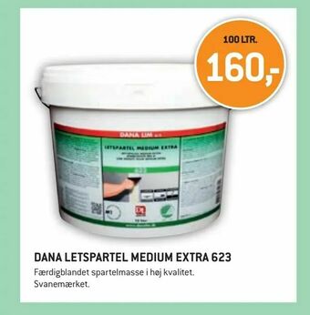XL-BYG Dana letspartel medium extra 623 tilbud