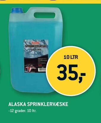XL-BYG Alaska sprinklervæske tilbud