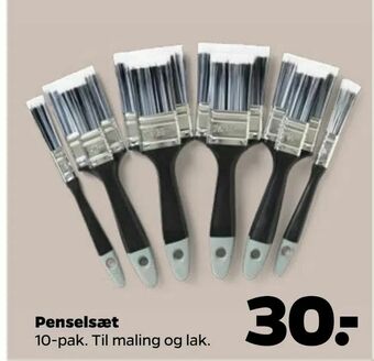 Netto Penselsæt tilbud