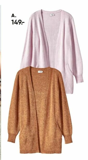 Bilka Cardigan eller skjorte tilbud