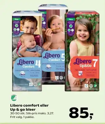 Libero comfort eller Up & go bleer