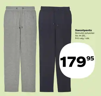 Kvickly Sweatpants tilbud