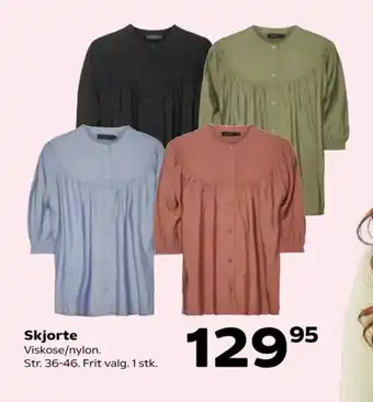Kvickly Skjorte tilbud
