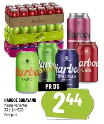 Løvbjerg HARBOE SODAVAND tilbud