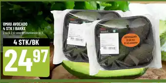 Løvbjerg OMHU AVOCADO 4 STK I BAKKE tilbud