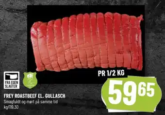 Løvbjerg FREY ROASTBEEF EL. GULLASCH tilbud