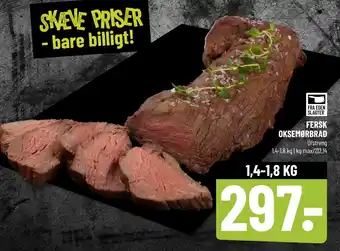 Løvbjerg FERSK OKSEMØRBRAD tilbud