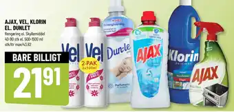 Løvbjerg AJAX, VEL, KLORIN EL. DUNLET tilbud