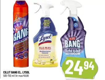 Løvbjerg CILLIT BANG EL. LYSOL tilbud