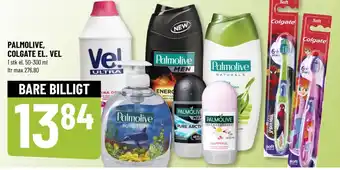 Løvbjerg PALMOLIVE, COLGATE EL. VEL tilbud