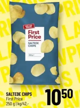 Løvbjerg SALTEDE CHIPS First Price tilbud