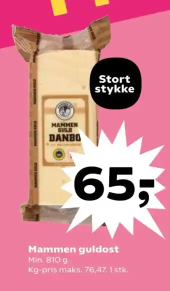 SuperBrugsen Mammen guldost tilbud