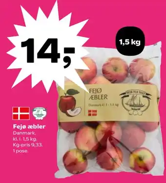 SuperBrugsen Fejø æbler tilbud