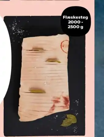 SuperBrugsen Flæskesteg 2000-2500 g tilbud