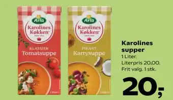 SuperBrugsen Karolines supper tilbud