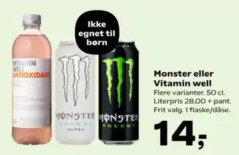 Monster eller Vitamin well