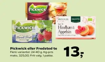 SuperBrugsen Pickwick eller Fredsted te tilbud