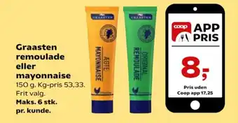SuperBrugsen Graasten remoulade eller mayonnaise tilbud