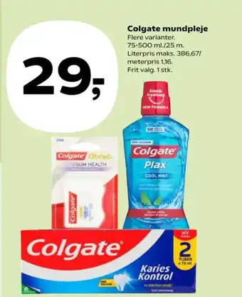 SuperBrugsen Colgate mundpleje tilbud