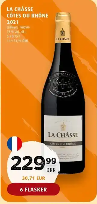 Scandinavian Park LA CHÂSSE CÔTES DU RHÔNE 2021 tilbud