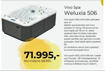 IWAO Vivo Spa Weluxia 506 tilbud