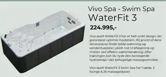 IWAO Vivo Spa - Swim Spa WaterFit 3 tilbud