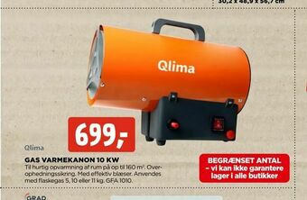 jem & fix Gas varmekanon 10 kw tilbud