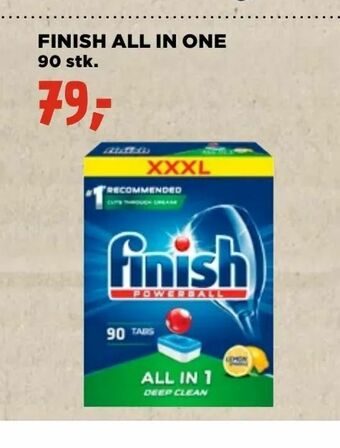jem & fix Finish all in one tilbud