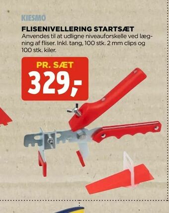 jem & fix Flisenivellering startsæt tilbud