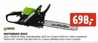 Motorsav 45cc