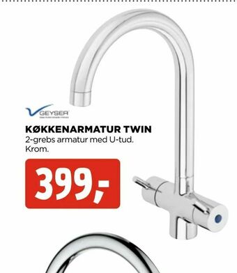 Køkkenarmatur twin