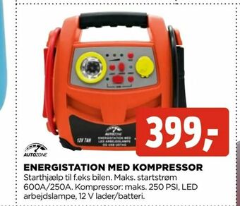 jem & fix Energistation med kompressor tilbud