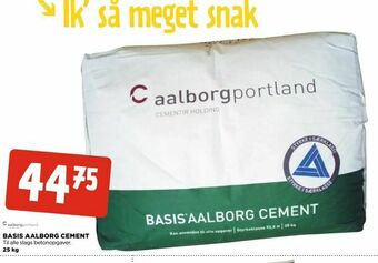 Basis aalborg cement
