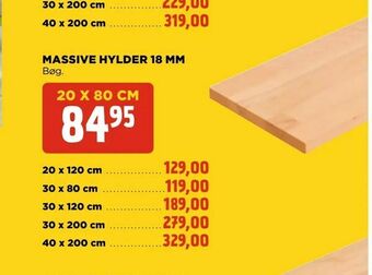 jem & fix Massive hylder 18 mm tilbud