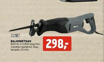 jem & fix Bajonetsav tilbud