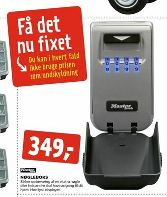 jem & fix Nøgleboks tilbud