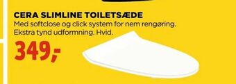 jem & fix Cera slimline toiletsæde tilbud