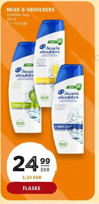 Scandinavian Park HEAD & SHOULDERS tilbud