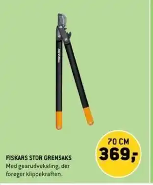 XL-BYG FISKARS STOR GRENSAKS tilbud