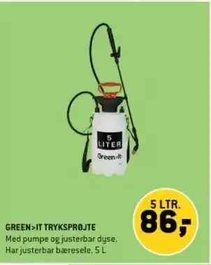 GREEN IT TRYKSPRØJTE