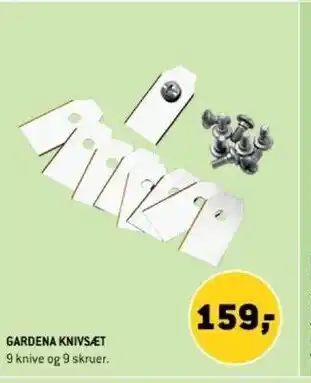 XL-BYG GARDENA KNIVSÆT tilbud
