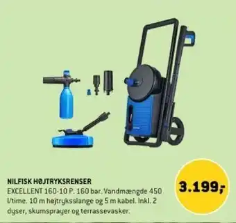 XL-BYG NILFISK HØJTRYKSRENSER tilbud