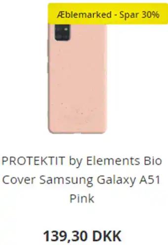 Protektit By Elements Bio Cover Samsung Galaxy A51 Pink