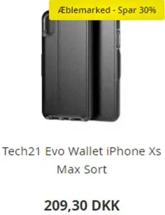 Tech21 Evo Wallet iPhone Xs Max Sort
